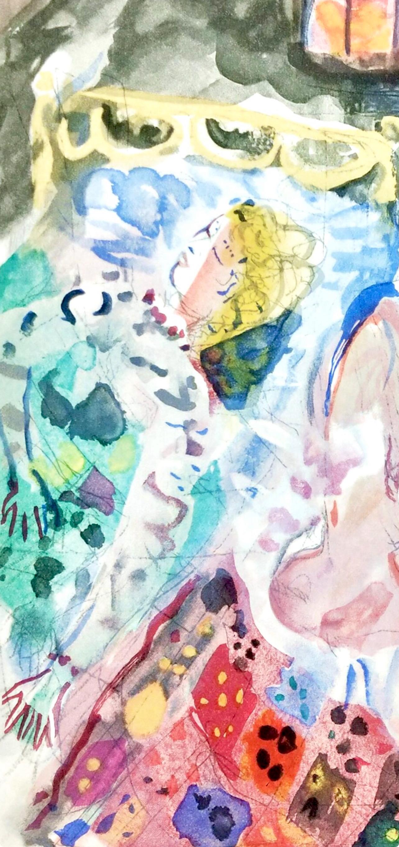 Deux femmes se reposant, Vingt fables de La fontaine, Constantin Terechkovitch For Sale 2