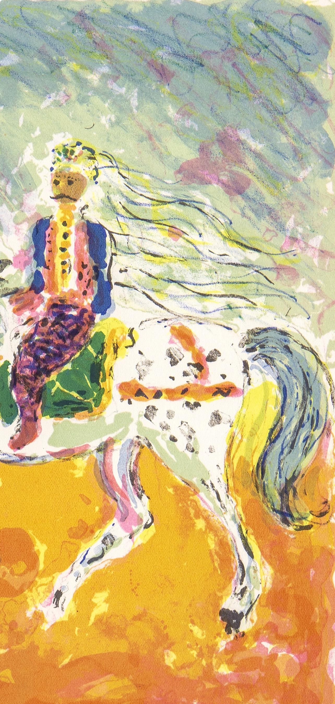 Litografía sobre papel vélin d'Arches. Sin firmar y sin numerar, tal como se publicó. Buen estado. Notas: Del folio, Souvenirs et portraits d'artistes, 1972. Publicado por Fernand Mourlot, Éditeur, París, Alain A.C. Mazo, Éditeur, París, Leon Amiel,