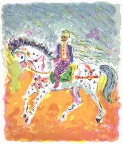 (tariff free*) Cavalier tunisien, Souvenirs et Portraits d'Artistes