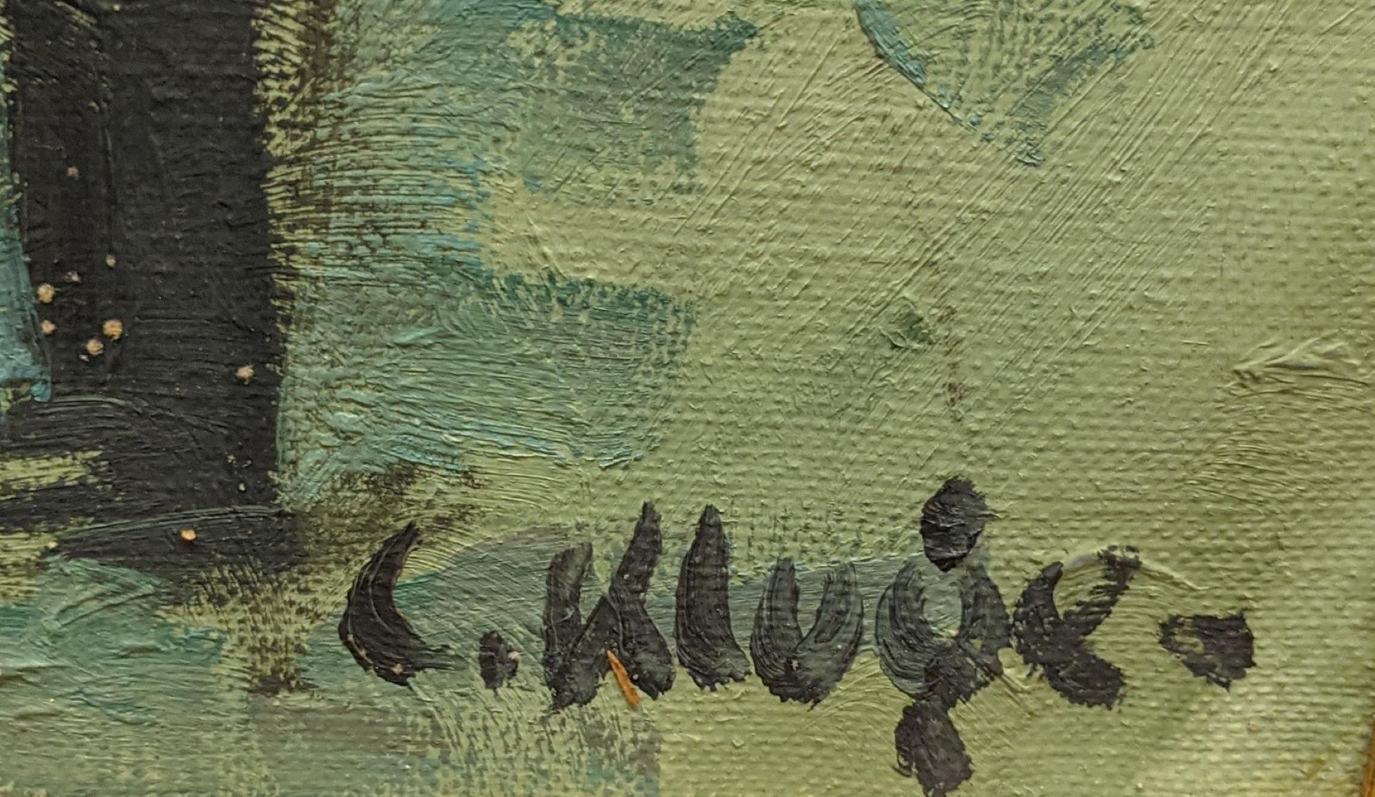 Constantin Kluge (French, 1912-2003)

Signed: C. Kluge, (lower, right) 


