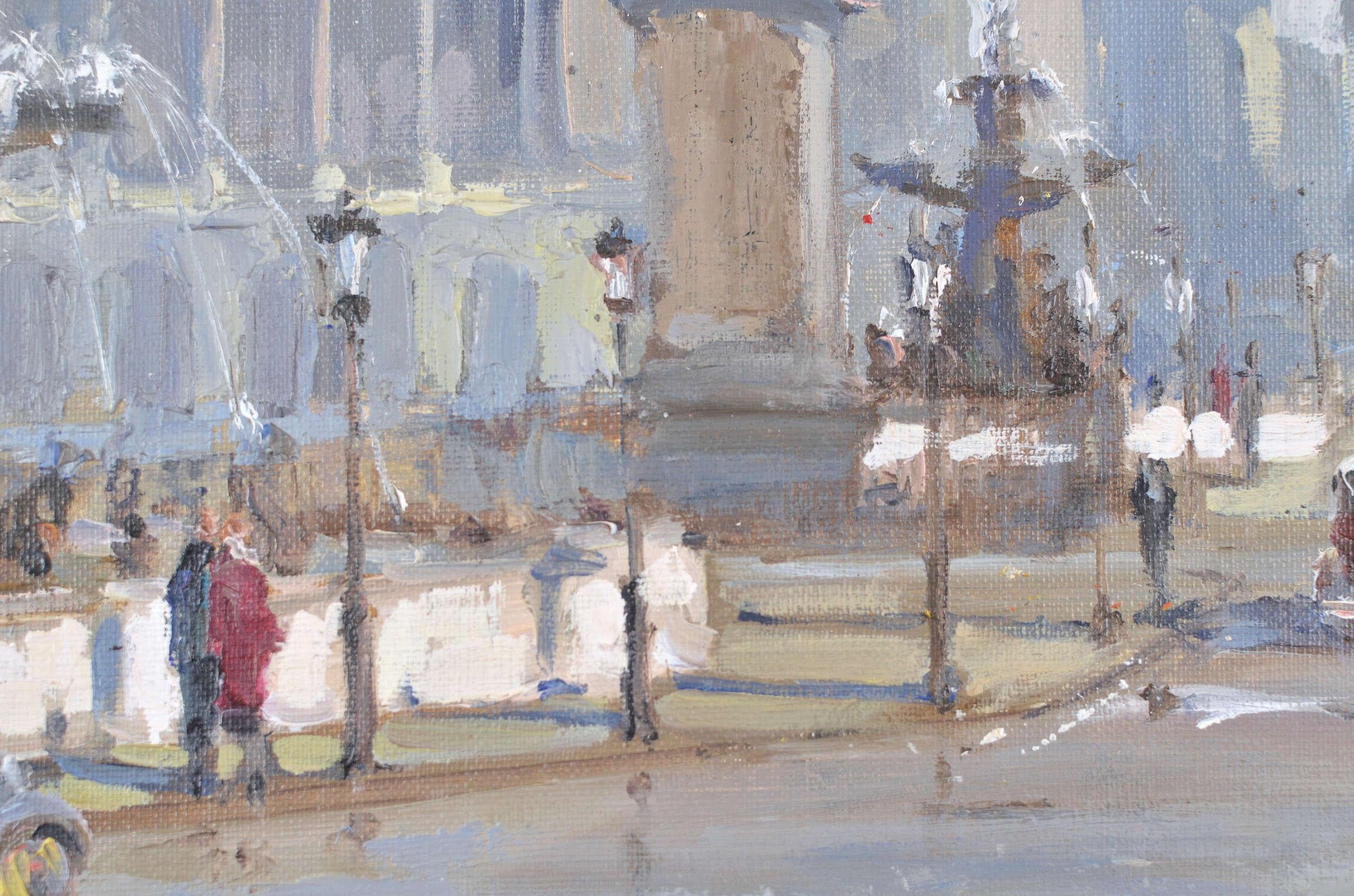 Saint Germain-des-Prés under the snow. Oil on canvas, 60x92 cm

Constantin Kluge was a Russian-born French painter best known for his naturalistic scenes of Paris and French countryside. Kluge was born to a wealthy military family on January 29,