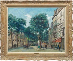 Place Beauvau. Paris. Oil on canvas, 73,5x92 cm