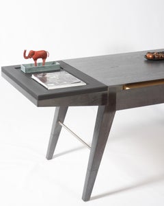 Bureau Constantine en chêne et métal, collection Bronze Age de Mark Zeff