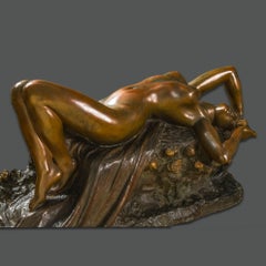 Bronze d'origine italienne signé, daté et inscrit