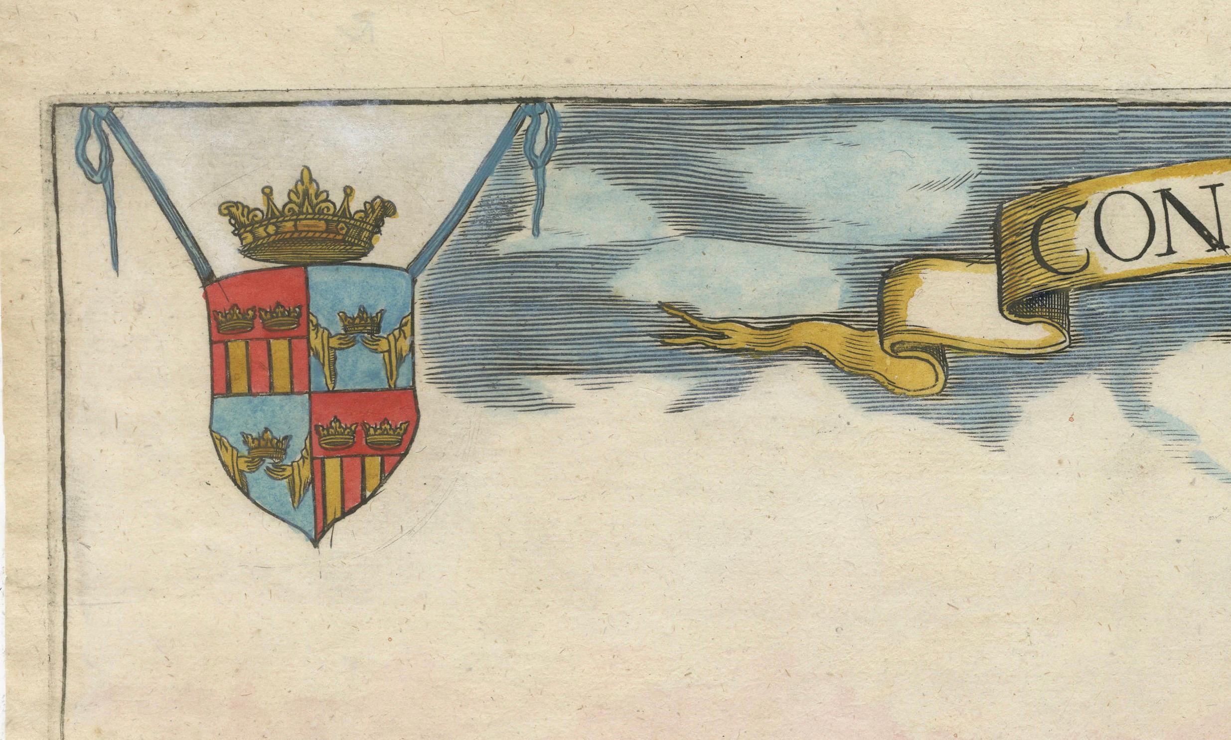 Gravé Constantinopel : Copie allemande de la vue de Matthaus Merian, vers 1640