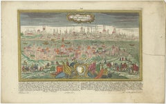 Konstantinopel (Istanbul) - Stadtansicht von Werner und Gläser, Augsburg ca.1730