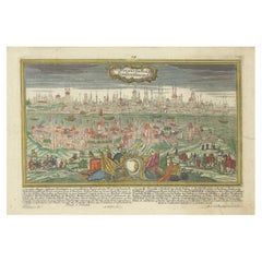 Konstantinopel (Istanbul) - Stadtansicht von Werner und Gläser, Augsburg ca.1730