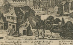 Constantinople – Panoramic Engraving by Matthäus Merian the Elder, 1635