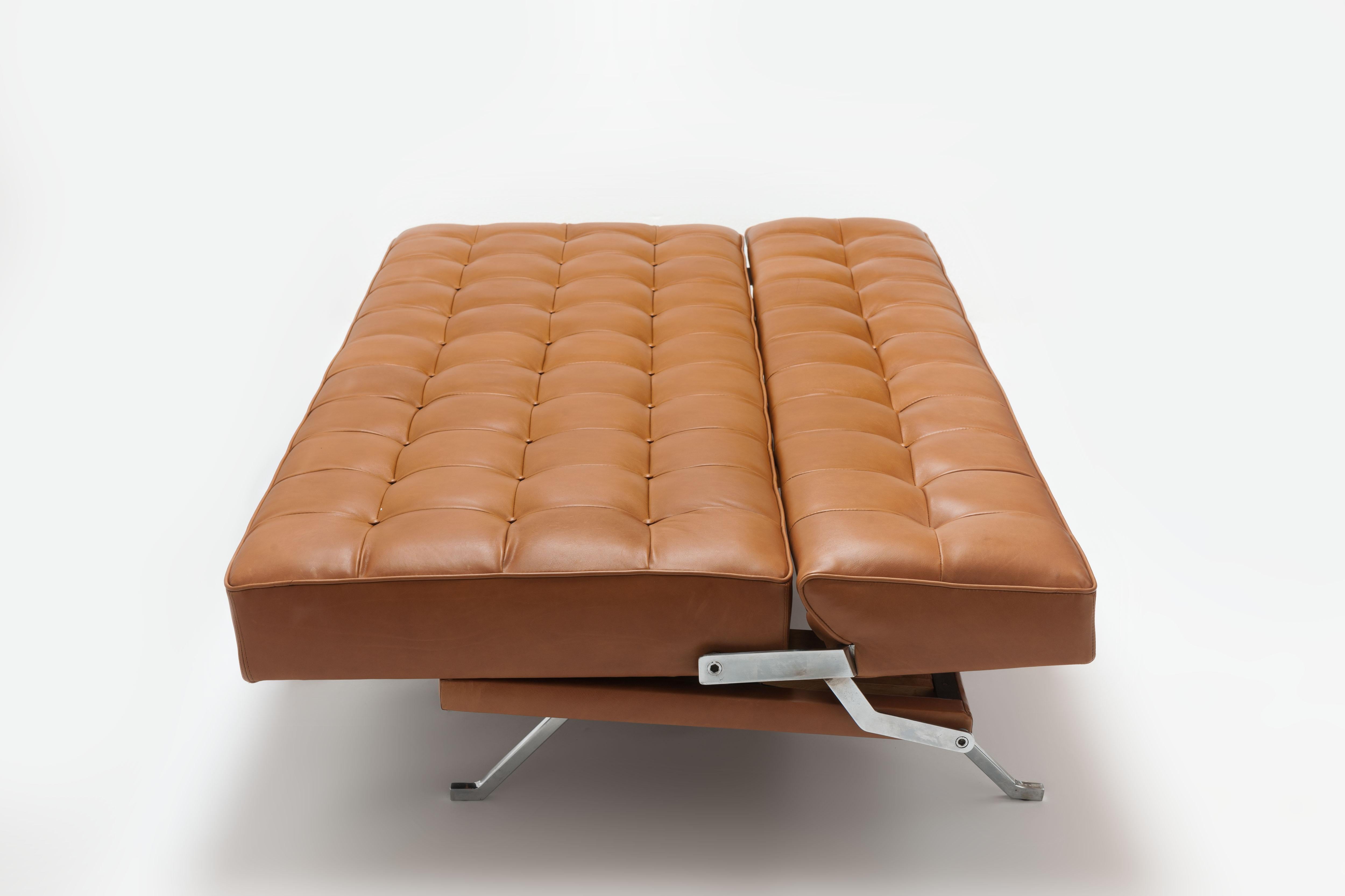 Steel Constanze Daybed & Sofa by Johannes Spalt for Franz Wittmann, Austria 