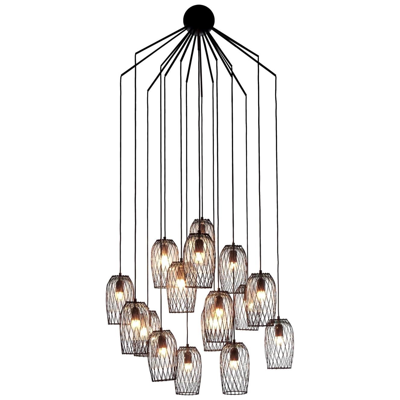 Constellation 16 Pendant Light, Kenneth Cobonpue