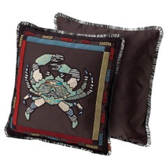 Constellation Embroidered Cushion
