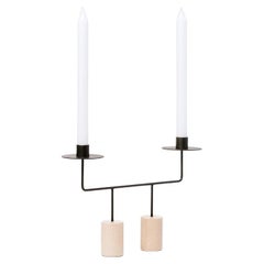 21st Century Modern Double Candle Holder (Bougeoir double)