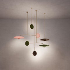 'Constellation Orion Olive' Patinated Brass Ceiling Pendants
