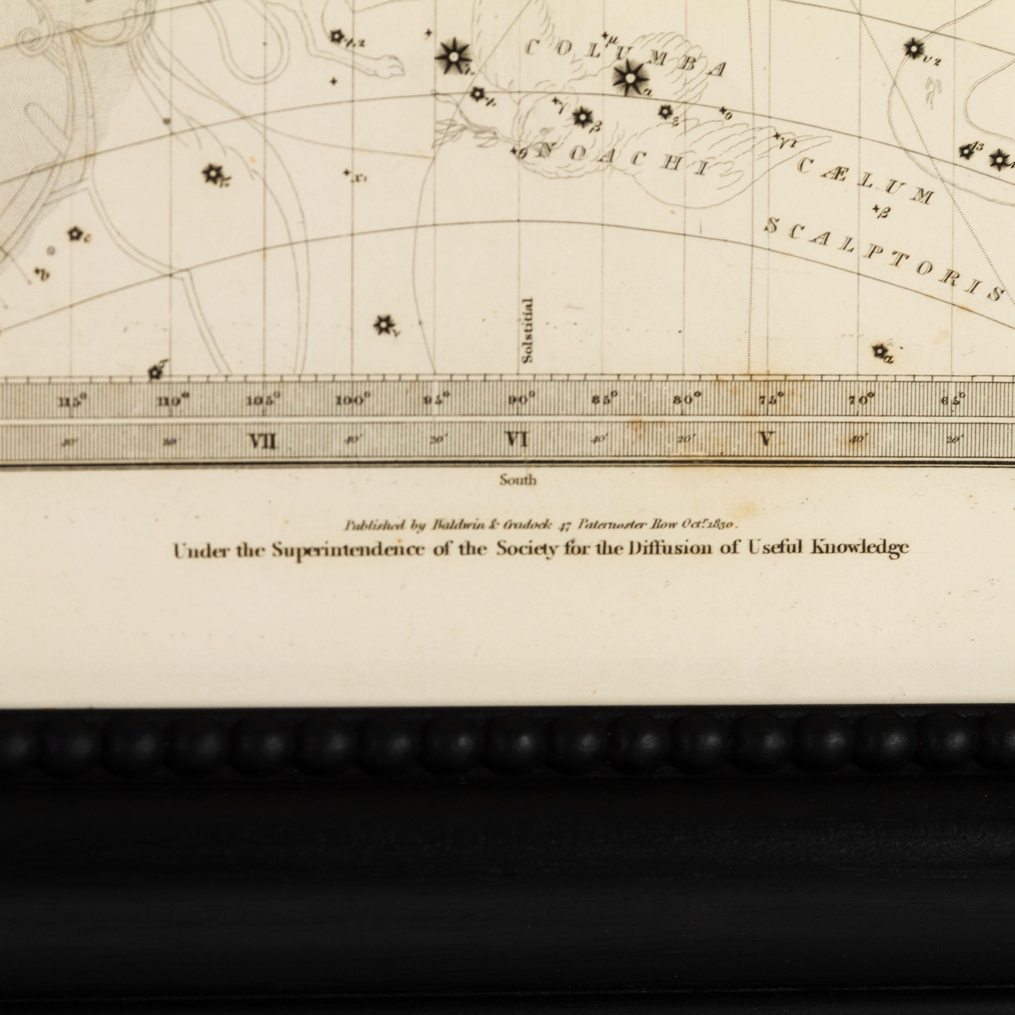 Costellazioni Mappe incise disegnate da W. Newton, pubblicate da Baldwin & Grado in vendita 13