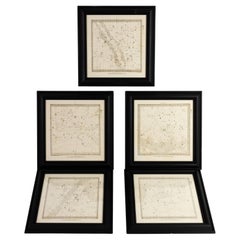 Constelaciones Mapas grabados dibujados por W. Newton, publicados por Baldwin & Grado