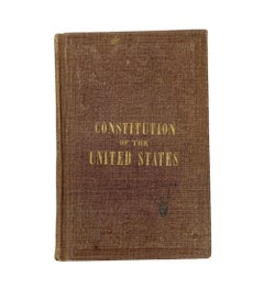 Constitution of the United States of America, Pub. by Nathaniel Dayton, 1850s