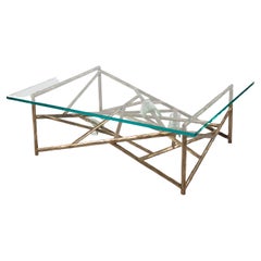 Constraint Table in Bronze and Glass by Gregory Nangle