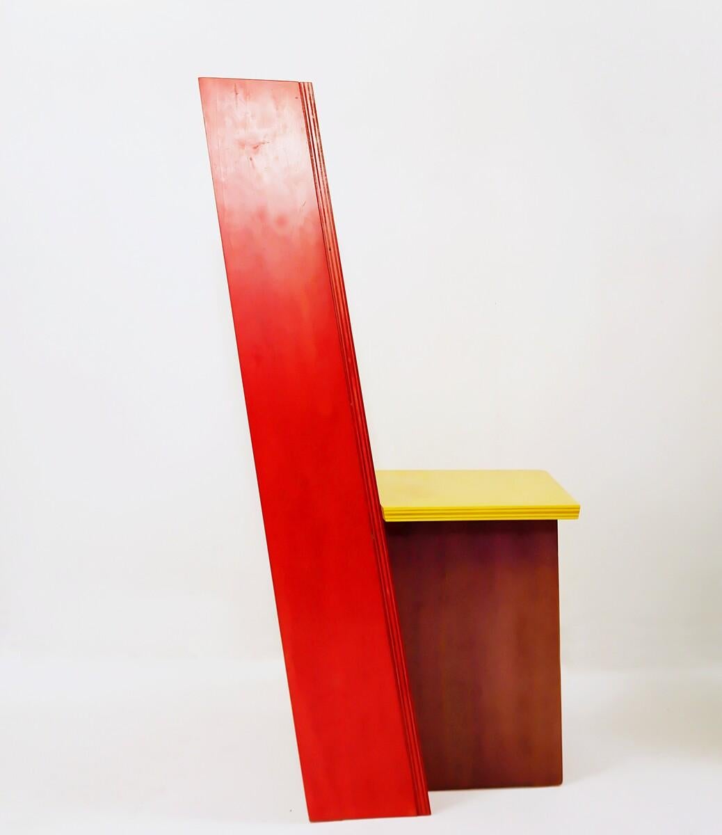 Constructive Movement Chair N°II, Constructive Movement of the 1980s 4