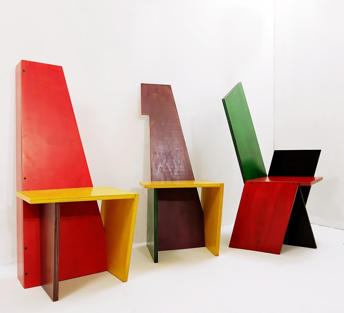 Constructive Movement Chair N°II, Constructive Movement of the 1980s 5