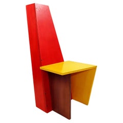 Constructive Movement Chair N°II, Constructive Movement of the 1980s