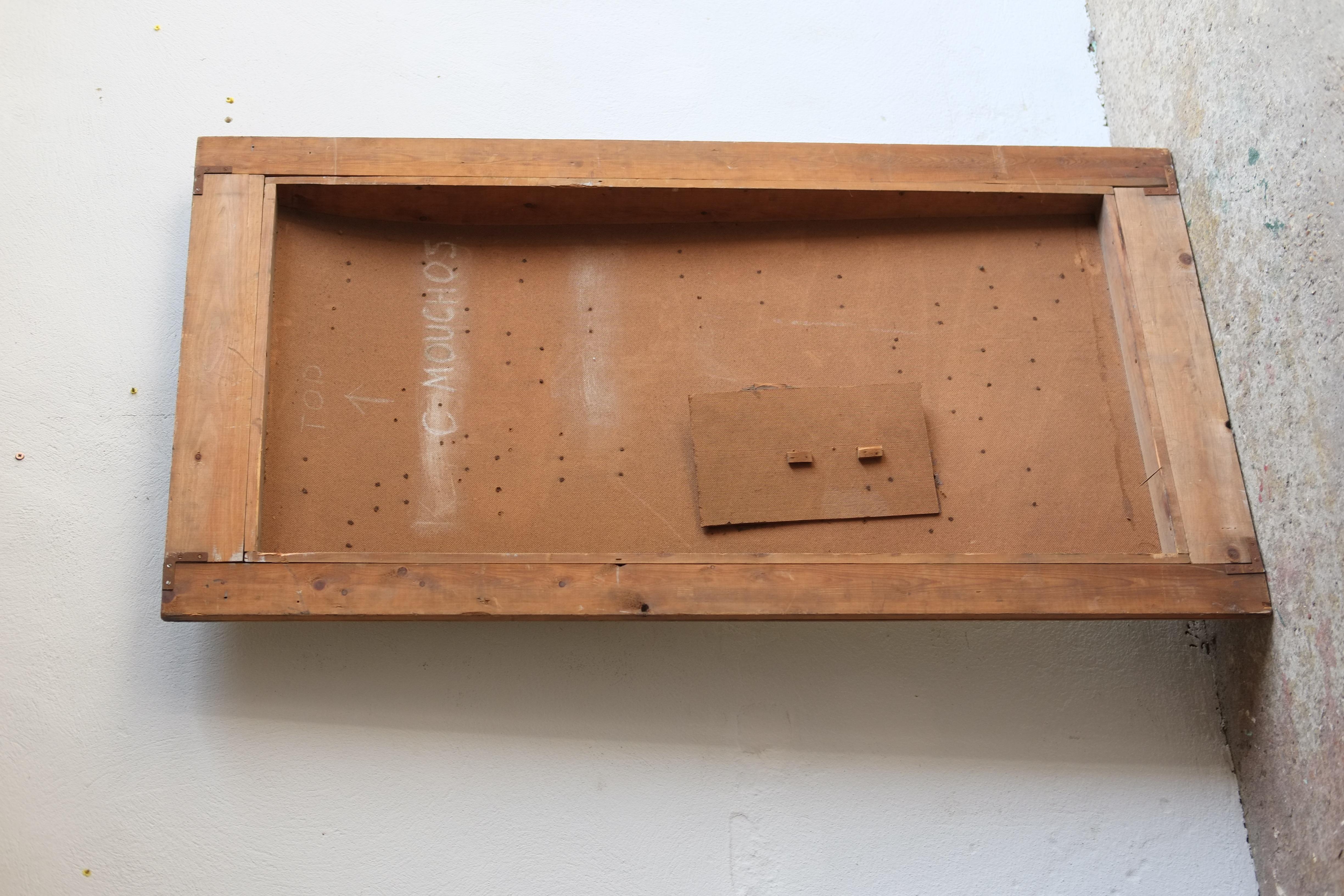 Constructivist Abstract Relief, C Mouchos, 1960's For Sale 5