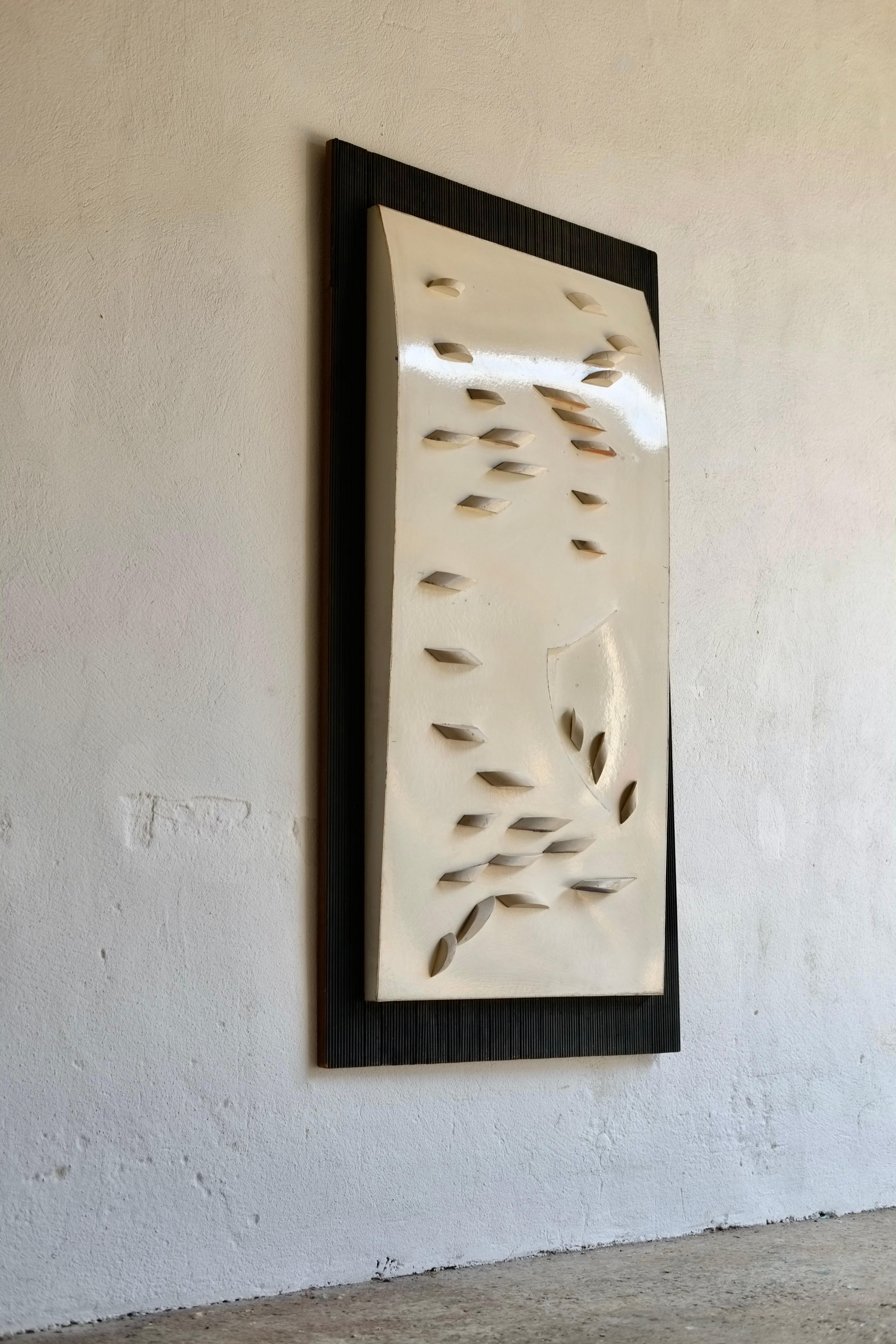 Constructivist Abstract Relief, C Mouchos, 1960's In Good Condition For Sale In London, GB