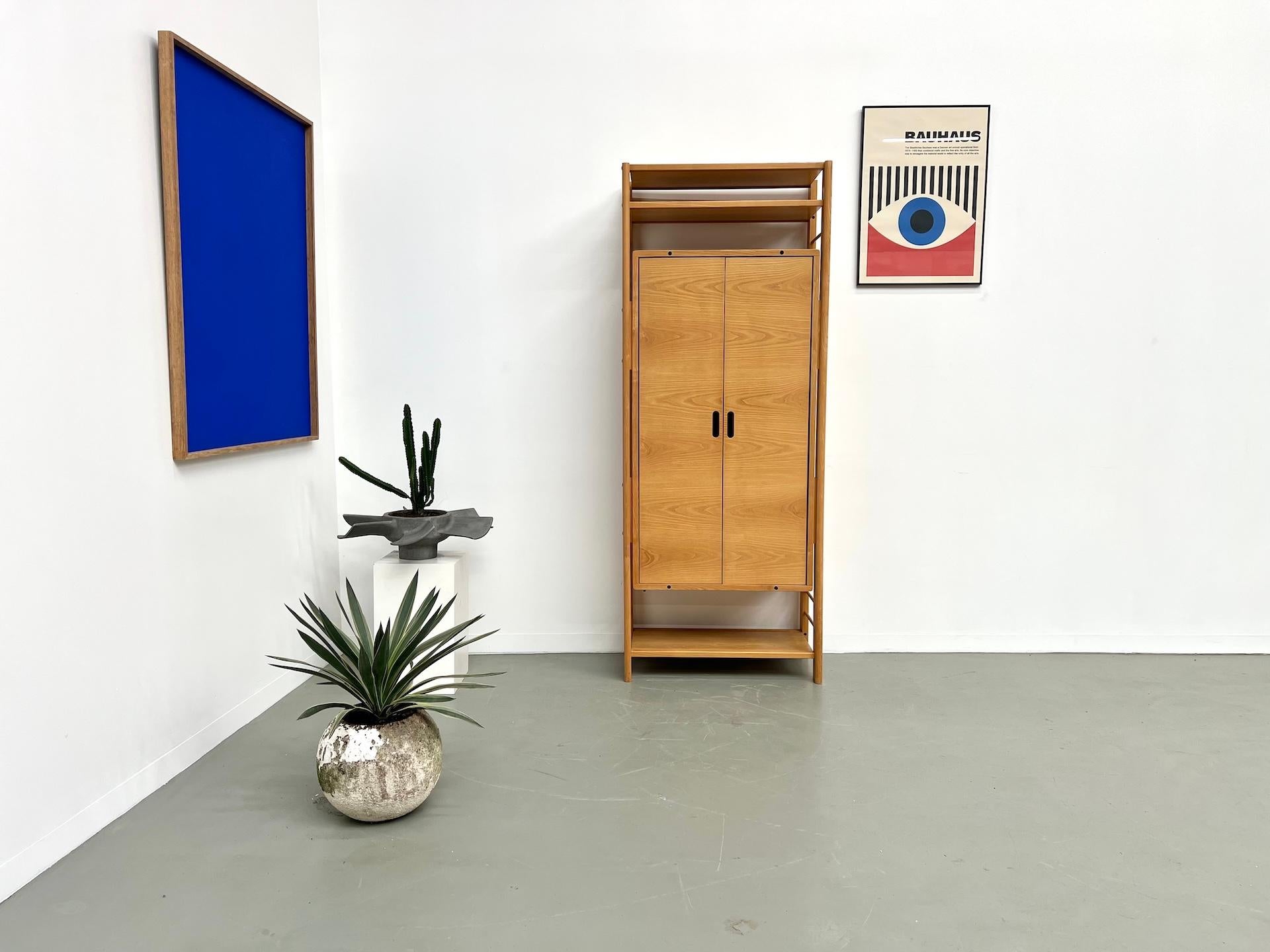 Mid-Century Modern Constructivist cabinet DLG André Sornay 1980 For Sale