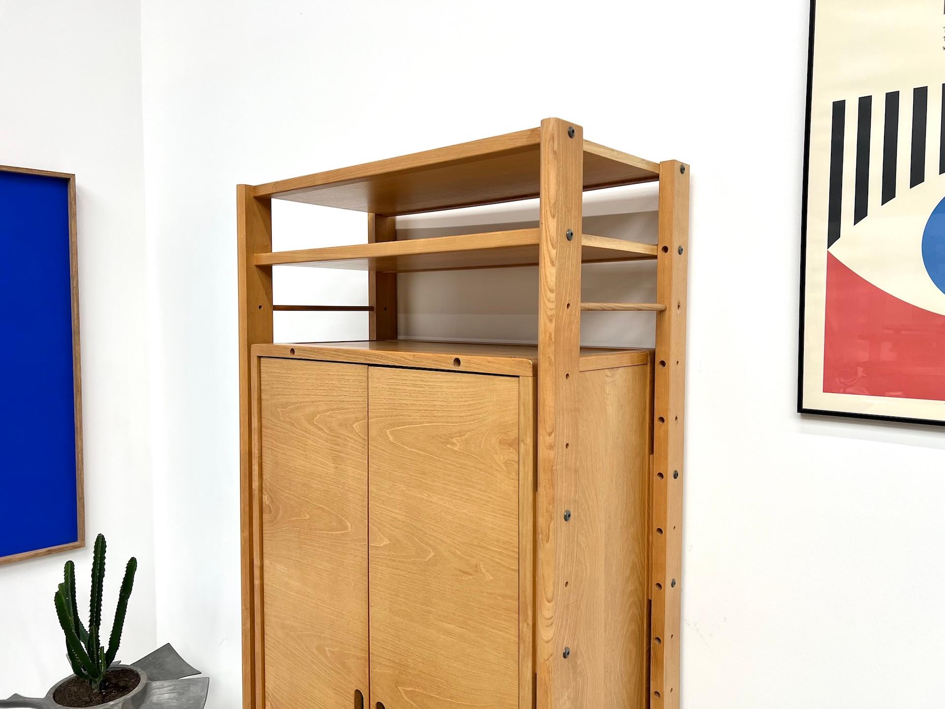 Late 20th Century Constructivist cabinet DLG André Sornay 1980 For Sale