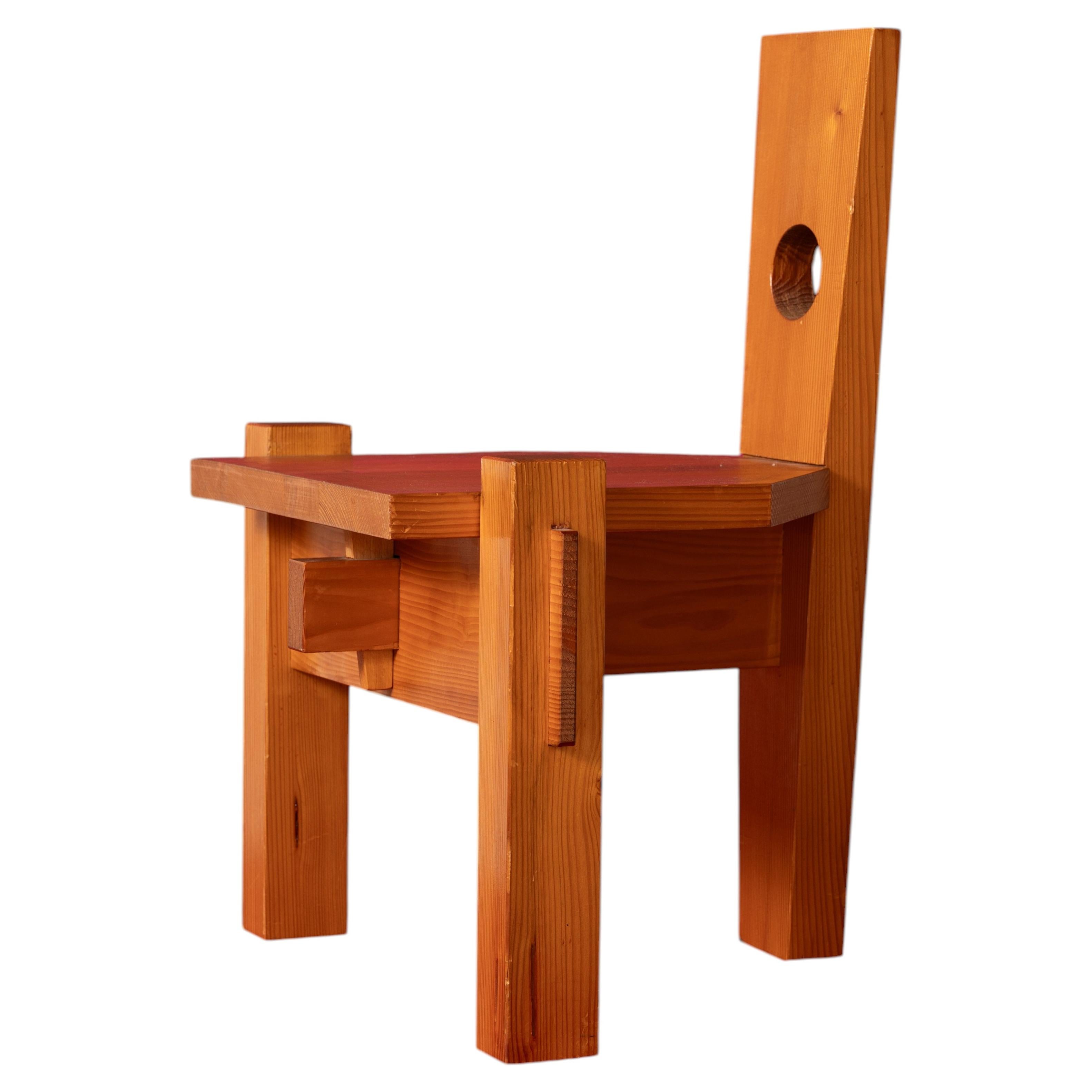 Constructivist chair NETHERLANDS - 1960s