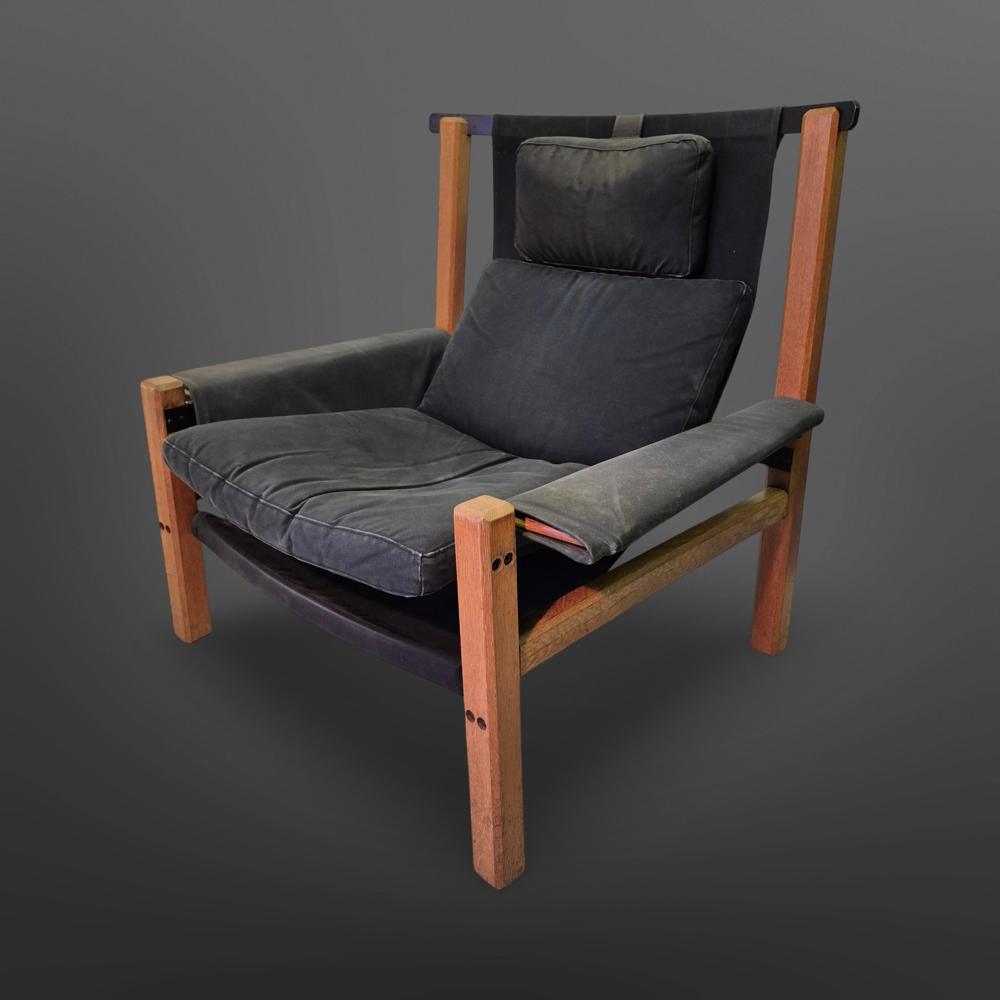 Sedia da salotto in stile Ox di design costruttivista, Paesi Bassi, 1960 in vendita 5
