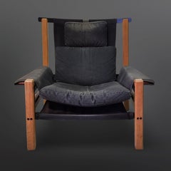 Constructivist design Ox style lounge chair, Netherlands 1960s