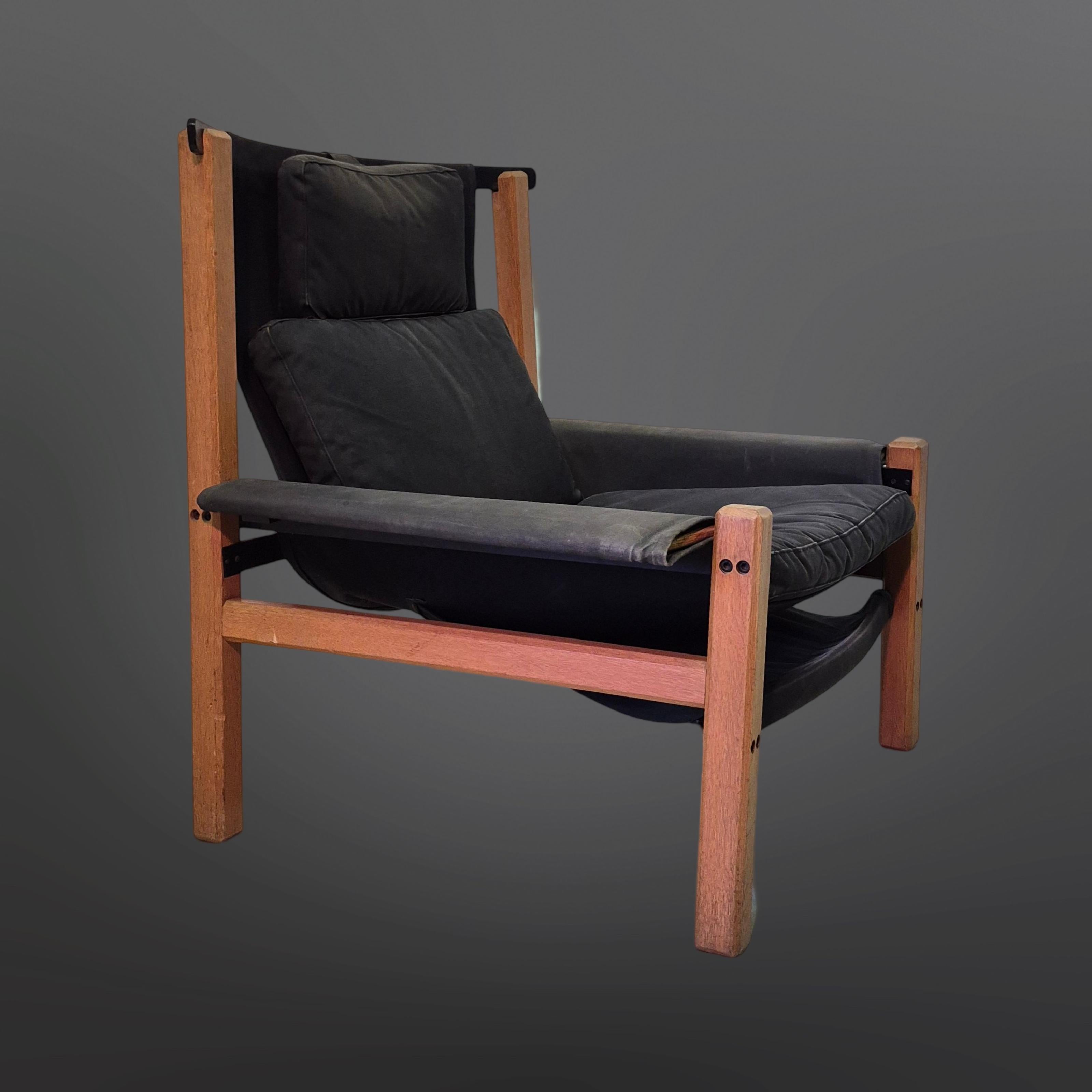 Mid-Century moderno Sedia da salotto in stile Ox di design costruttivista, Paesi Bassi, 1960 in vendita
