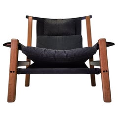 Constructivist design Ox style lounge chair, Netherlands 1960s