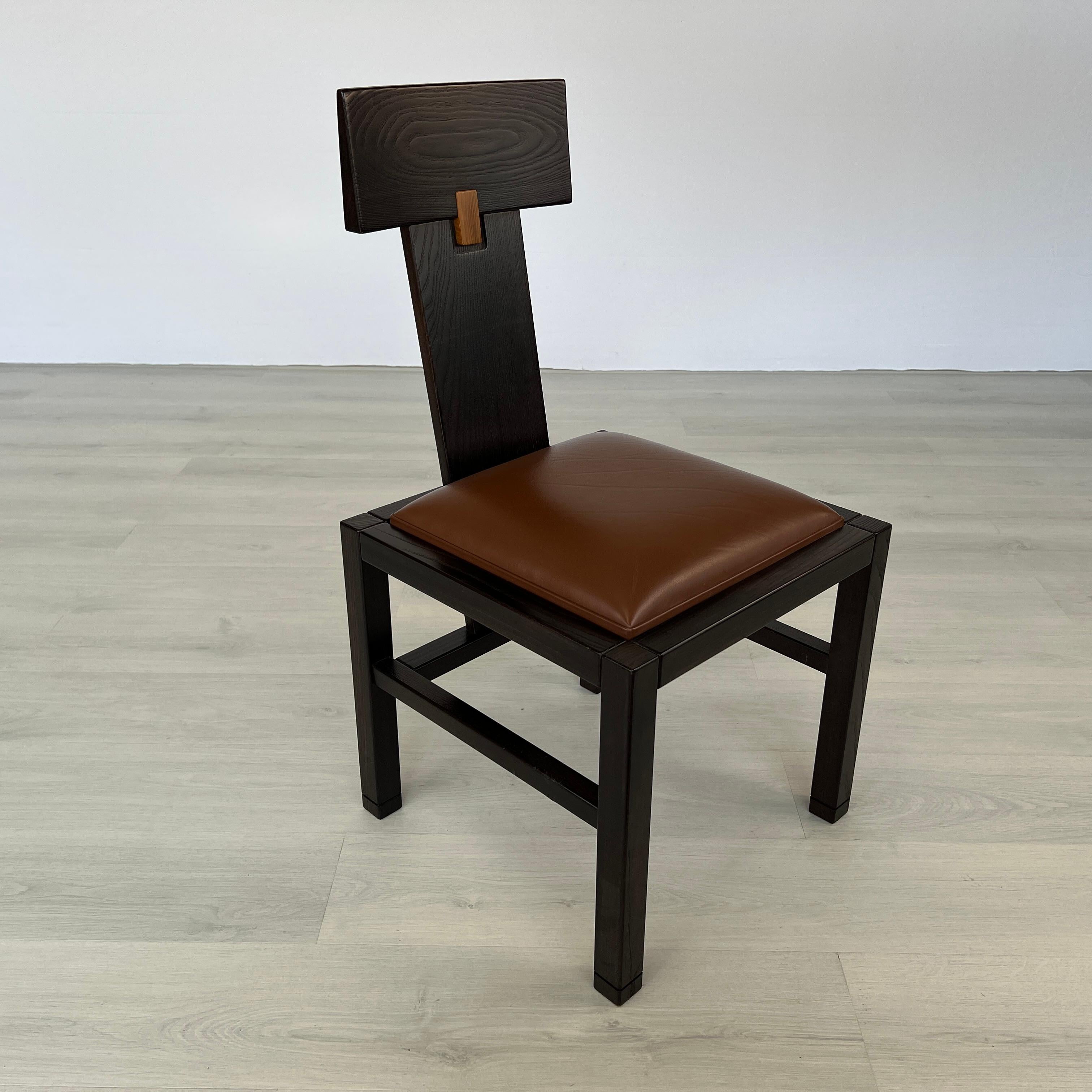 Constructivist Dining Chairs by Roche Bobois, Set of 6 en venta 1