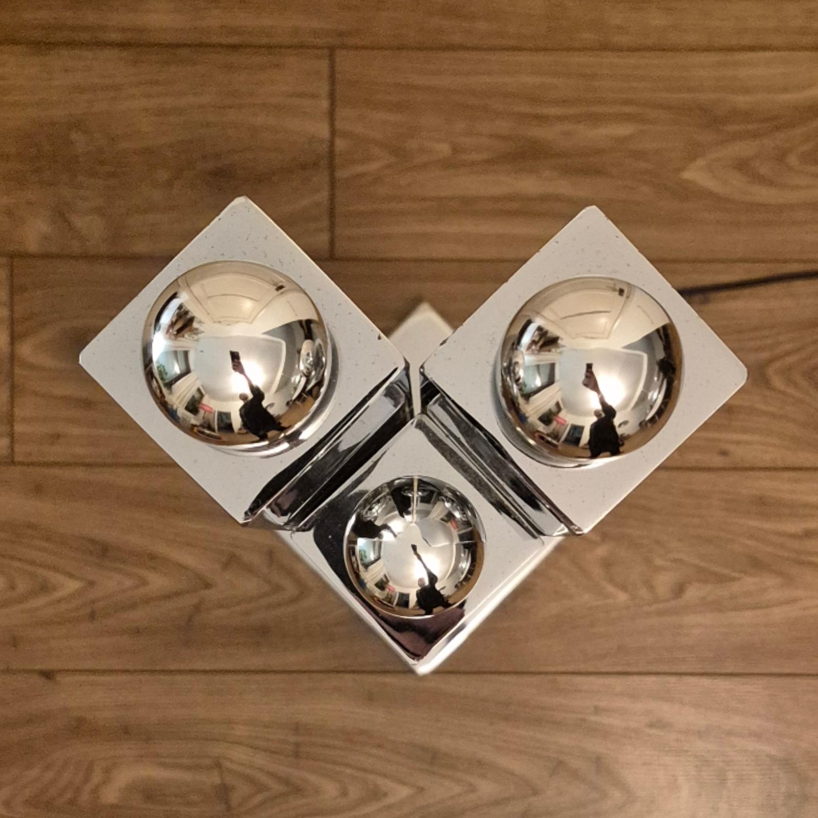 Ère spatiale Lampadaire constructiviste de l'ère spatiale, Italie, années 1960 en vente