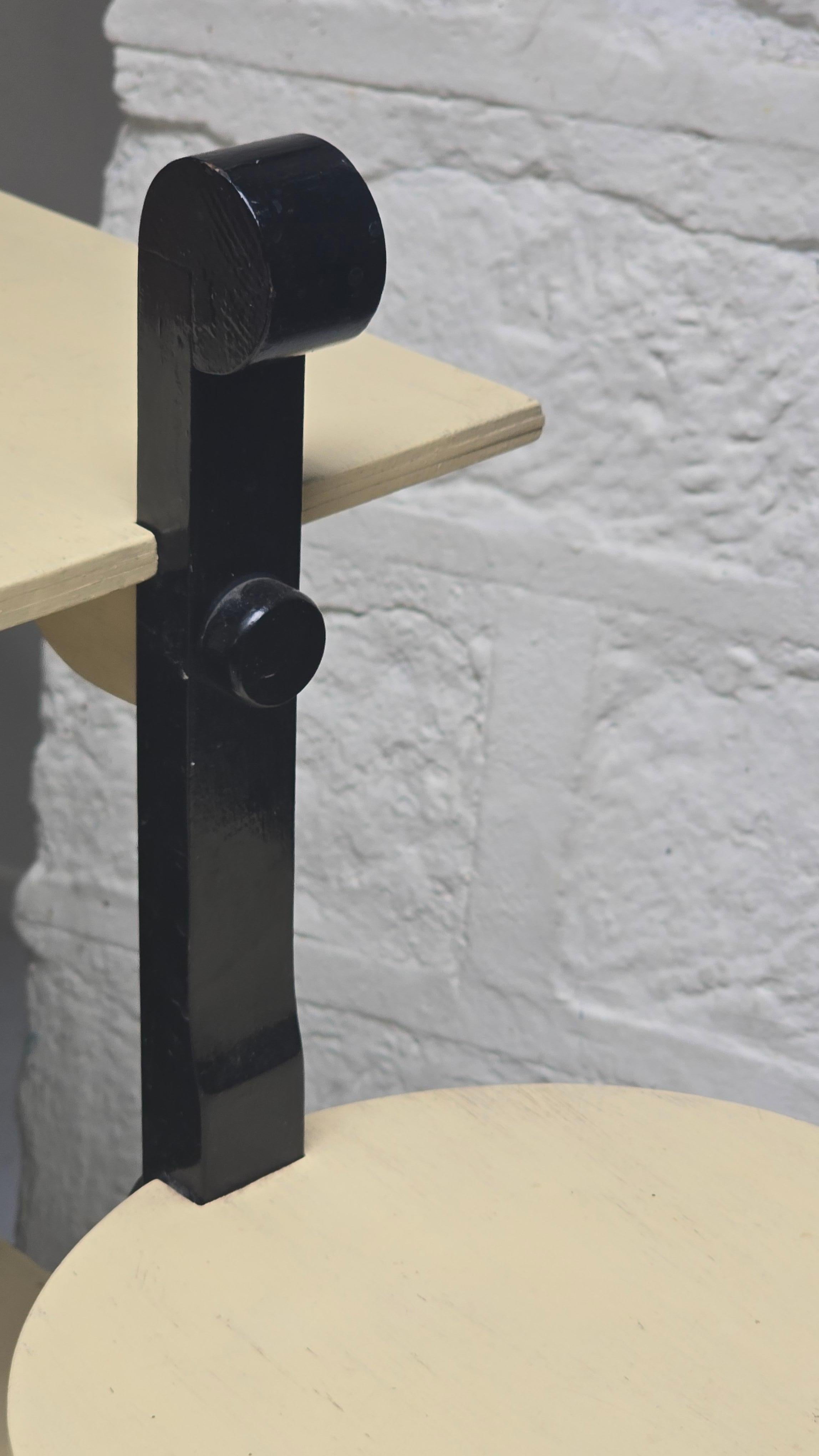 French Constructivist Wood Plant Stand Attributed to André Groult, France c.1925 For Sale