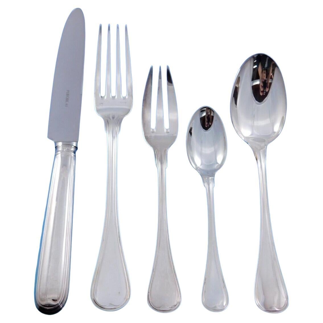 Consulat by Puiforcat France Cubertería de plata Servicio Cena 41 pzas