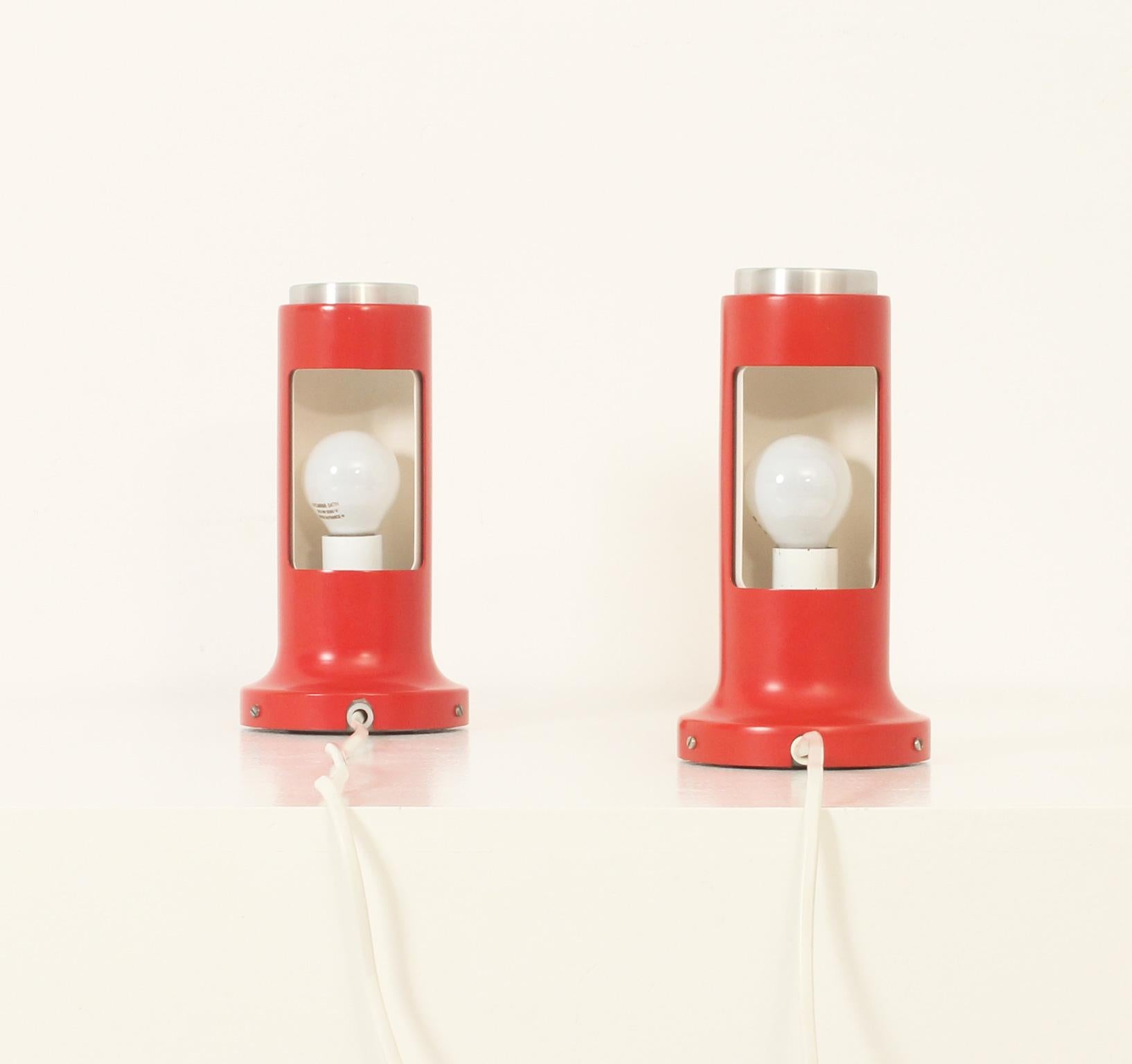 Late 20th Century Contact Table or Wall Lamps by Peter Avondoglio for Fog & Mørup, Denmark For Sale
