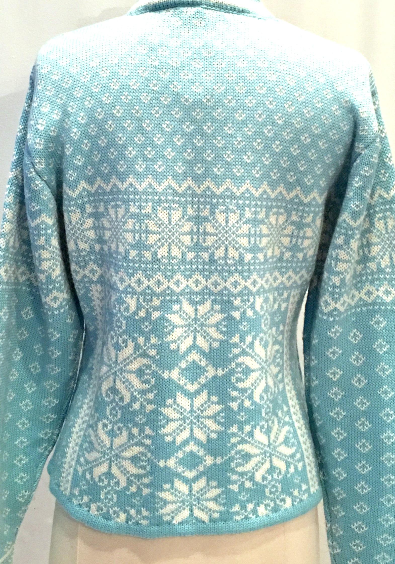 Wool Snowflake Ski Sweater For Gorush 