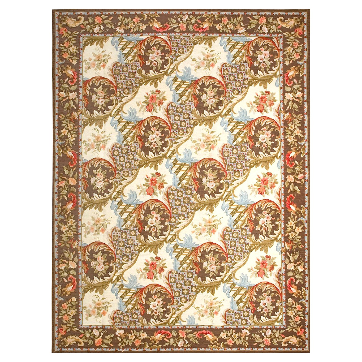 Contemperory Nadelspitze-Teppich ( 9'' x 12'' - 275 x 365) im Angebot