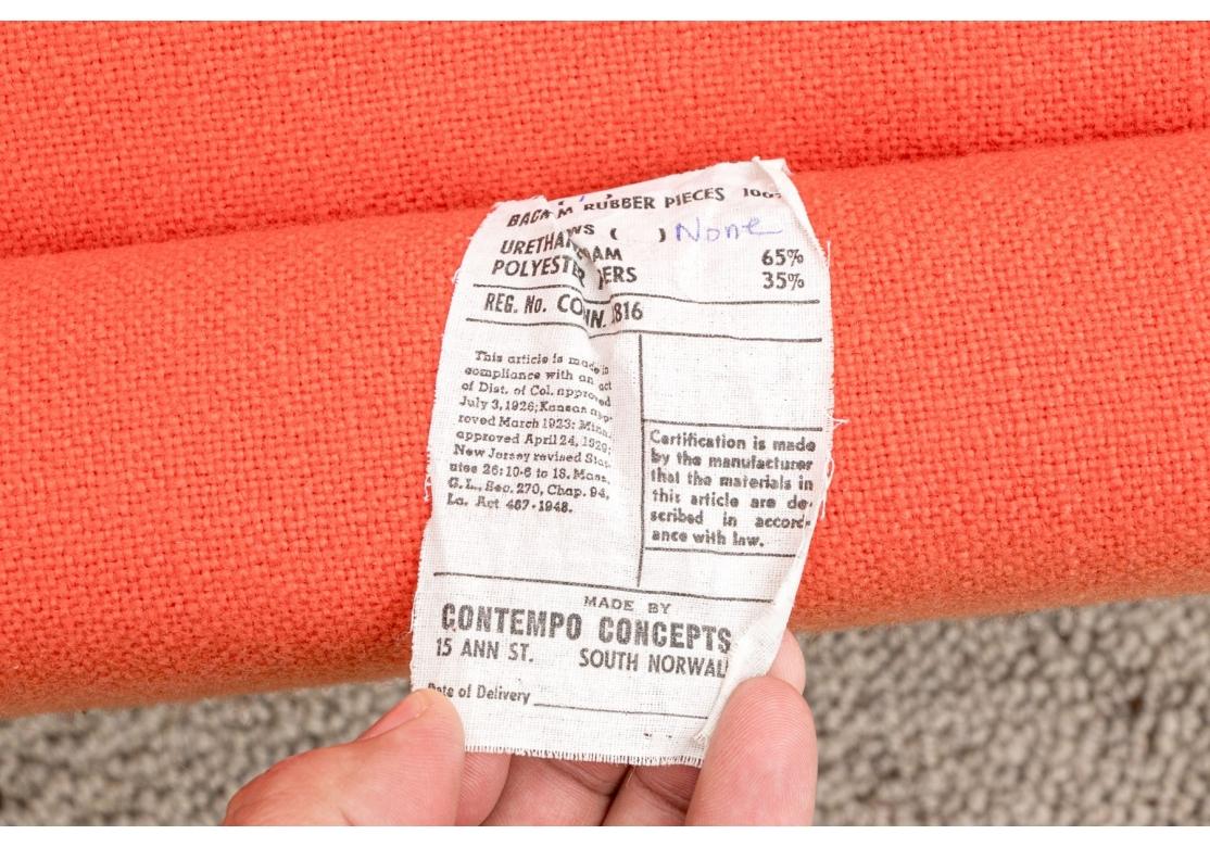 Contempo Concepts Ensemble de poufs trois pièces Modern Mid Century pour la restauration en vente 2