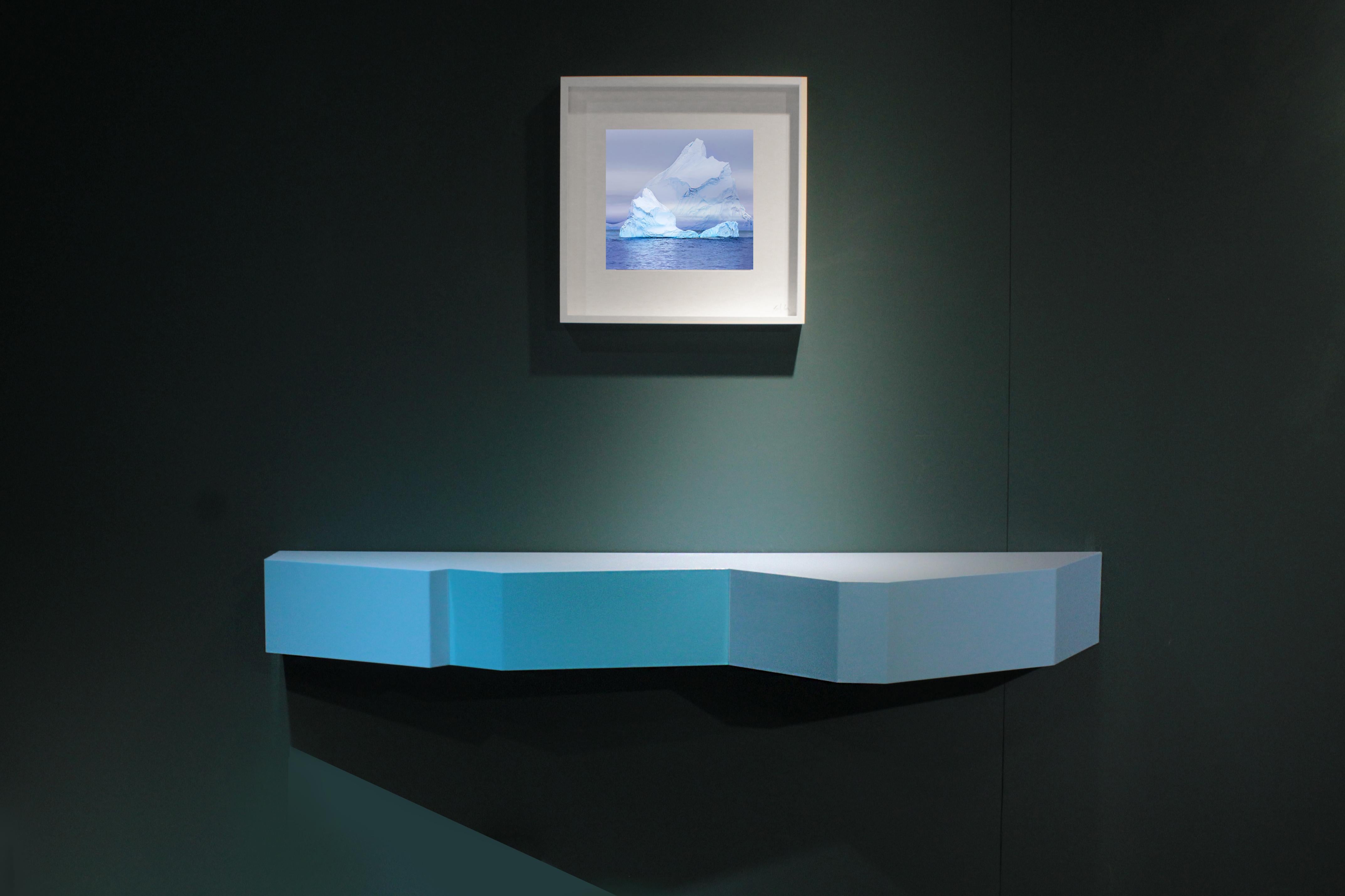 This console is part of a collection named Iceberg, inspired by the nature created by the artist and designer Raoul Gilioli.
The artist creates and produces each piece of the collection in collaboration with the best Italian artisans and each piece