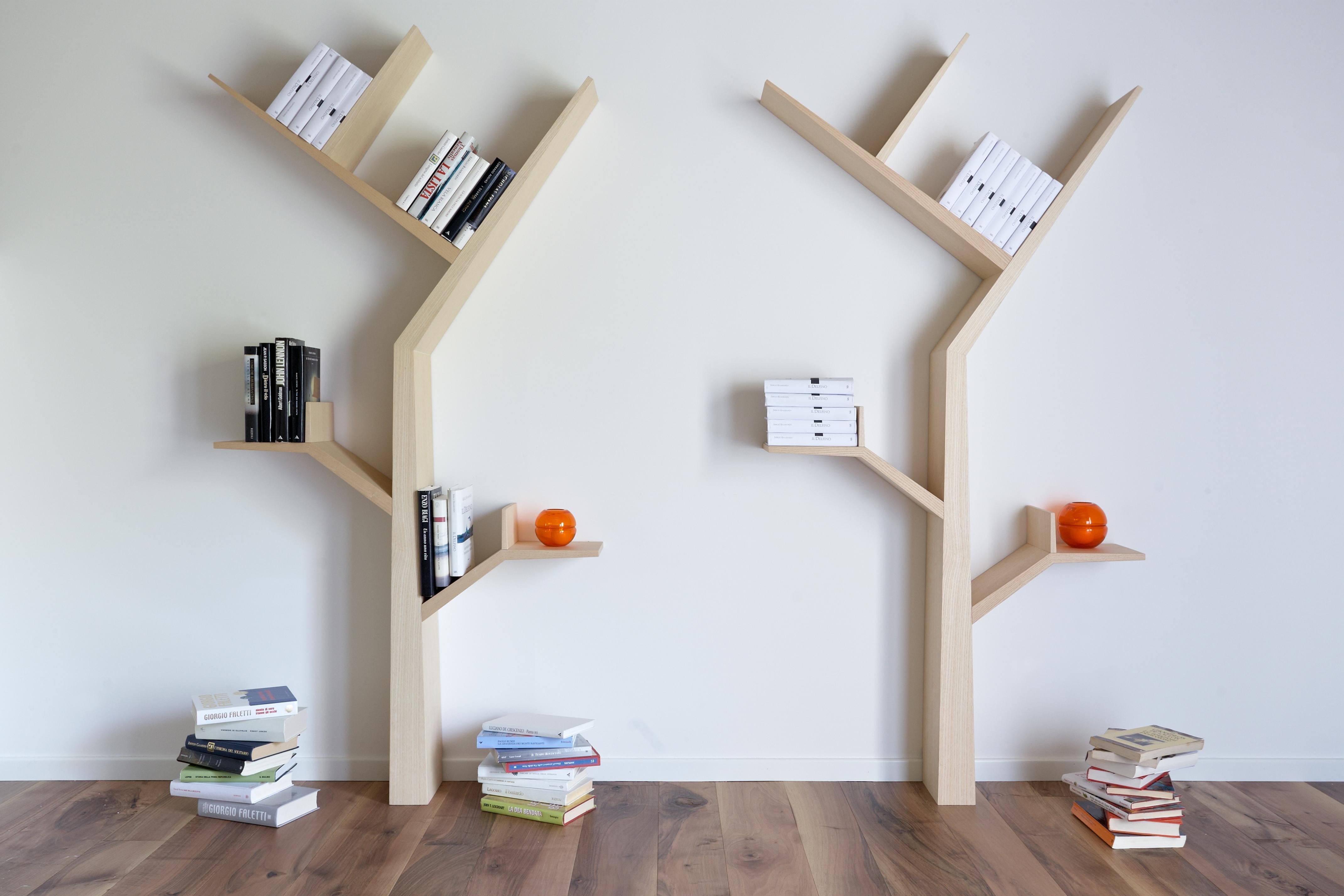 Contempoary by Kostas Syrtariotis Bookcase Wood For Sale 3