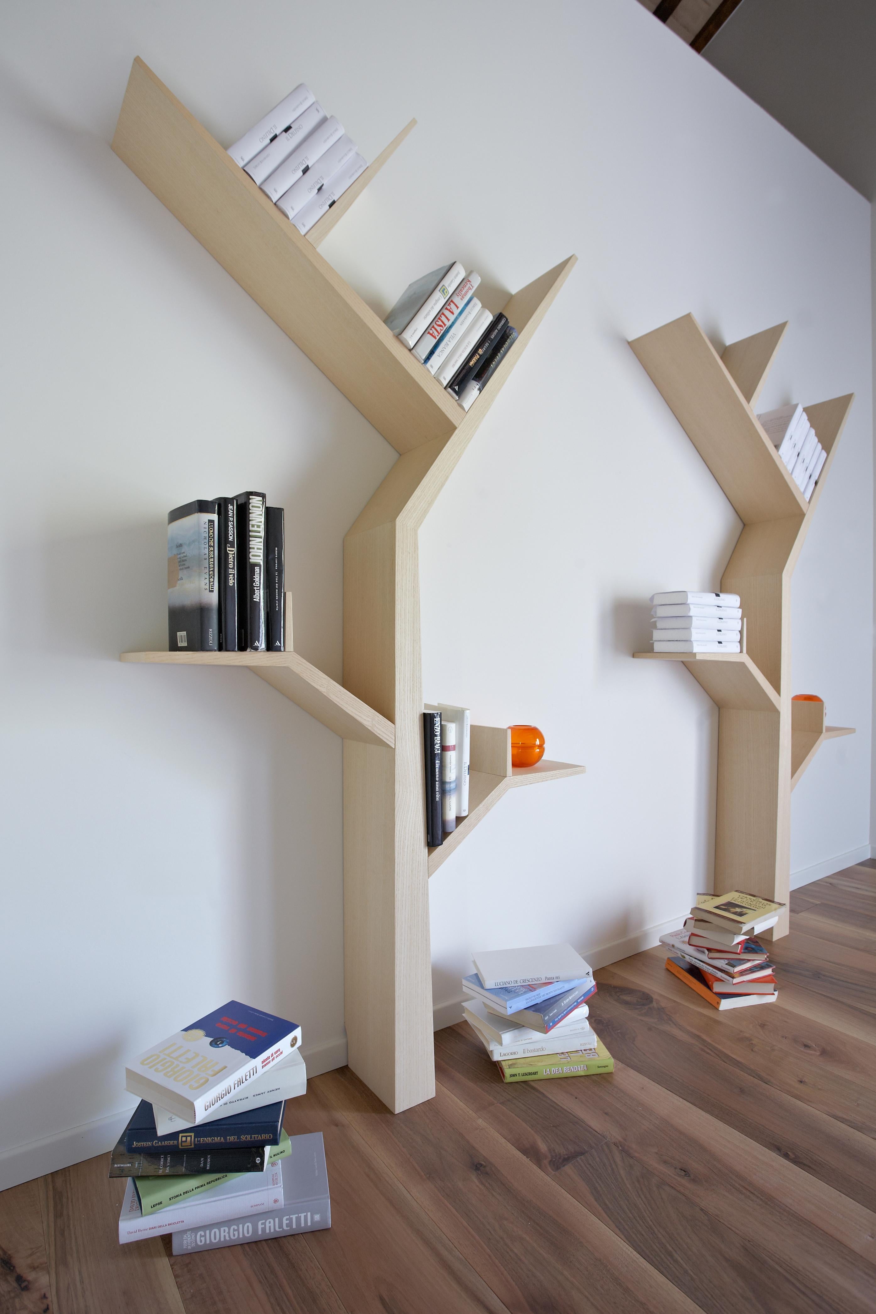 Contempoary by Kostas Syrtariotis Bookcase Wood For Sale 5