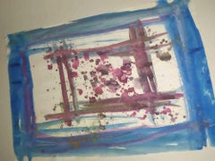 réalité conceptuelle - Tempera sur papier - 2020