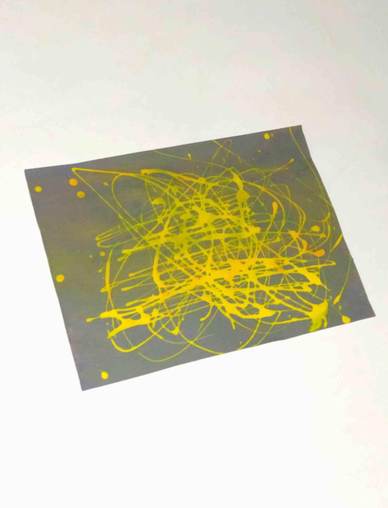 Dissolvenze - Tempera sur papier - 2018 - Painting de Contempologyc E.M.