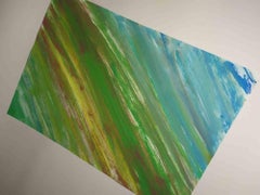 Land und Wasser – Tempera auf Papier – 2021