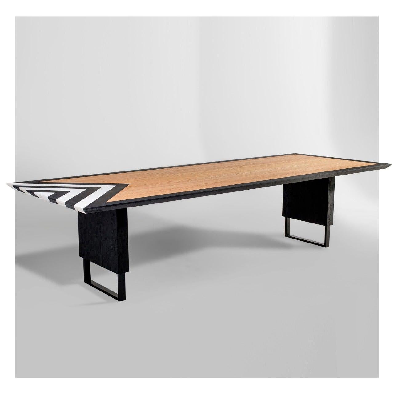 Brazilian 10 Seater Modern Dining Table Designed by Larissa Batista For Sale