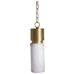 Contemporary 000 Pendant in Alabaster by Orphan Work