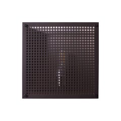 Contemporary 000 Sconce in Blackened Brass by Orphan Work, 2018